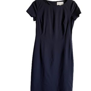 HUGO BOSS formal dress navy blue size 4 (M)